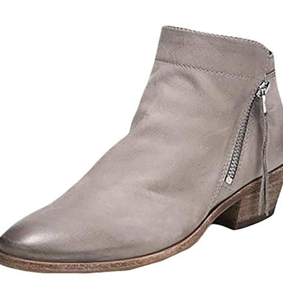 Sam Edelman Packer Leather Booties Size 7.5 - Picture 3 of 11